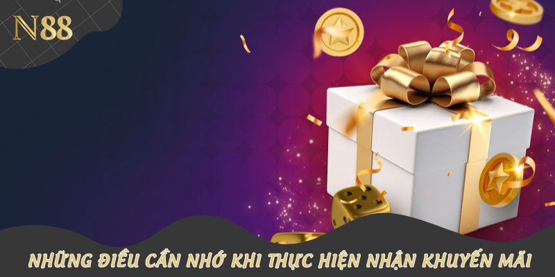 Những điều cần nhớ khi thực hiện nhận khuyến mãi