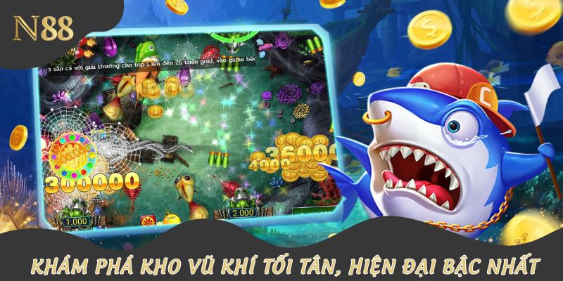 Khám phá bộ sưu tập vũ khí cực khủng