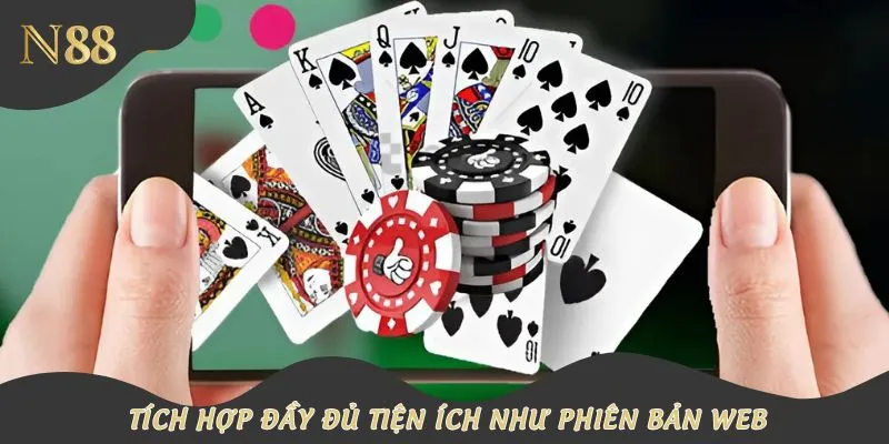 Tải ứng dụng về điện thoại trải nghiệm tiện ích cá cược trọn vẹn