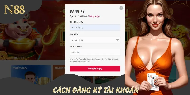 Hướng dẫn quy trình đăng ký tài khoản chỉ qua 4 bước thực hiện