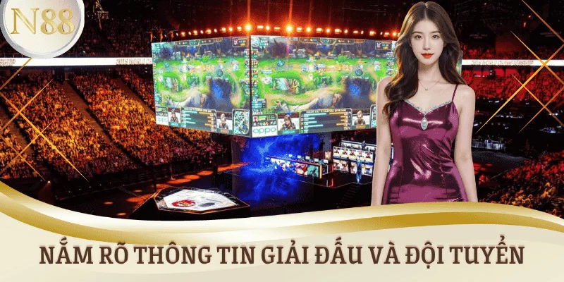 Nắm rõ thông tin giải đấu và đội tuyển